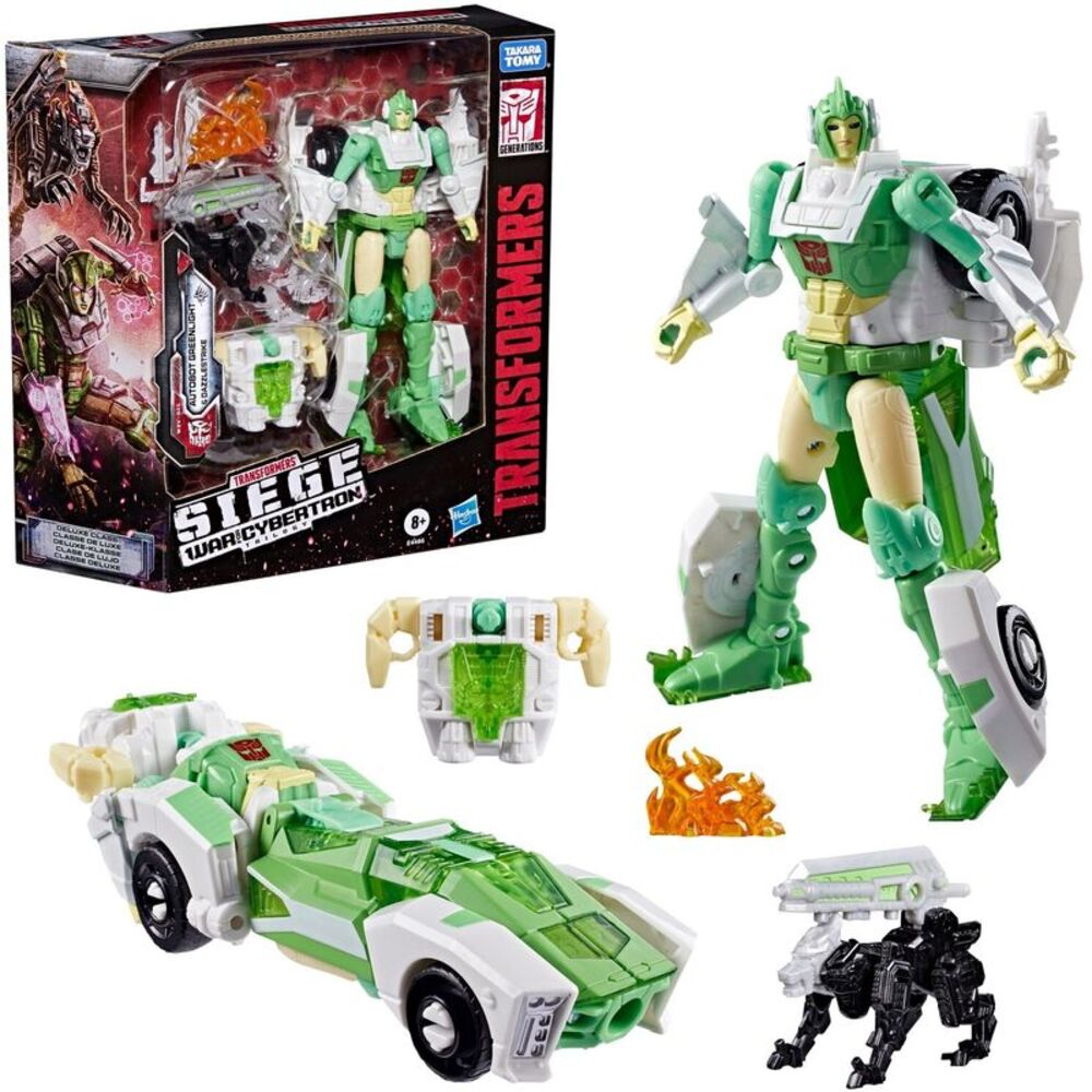 Transformers: War for Cybertron - Siege - Deluxe Class Autobot Greenlight Action
